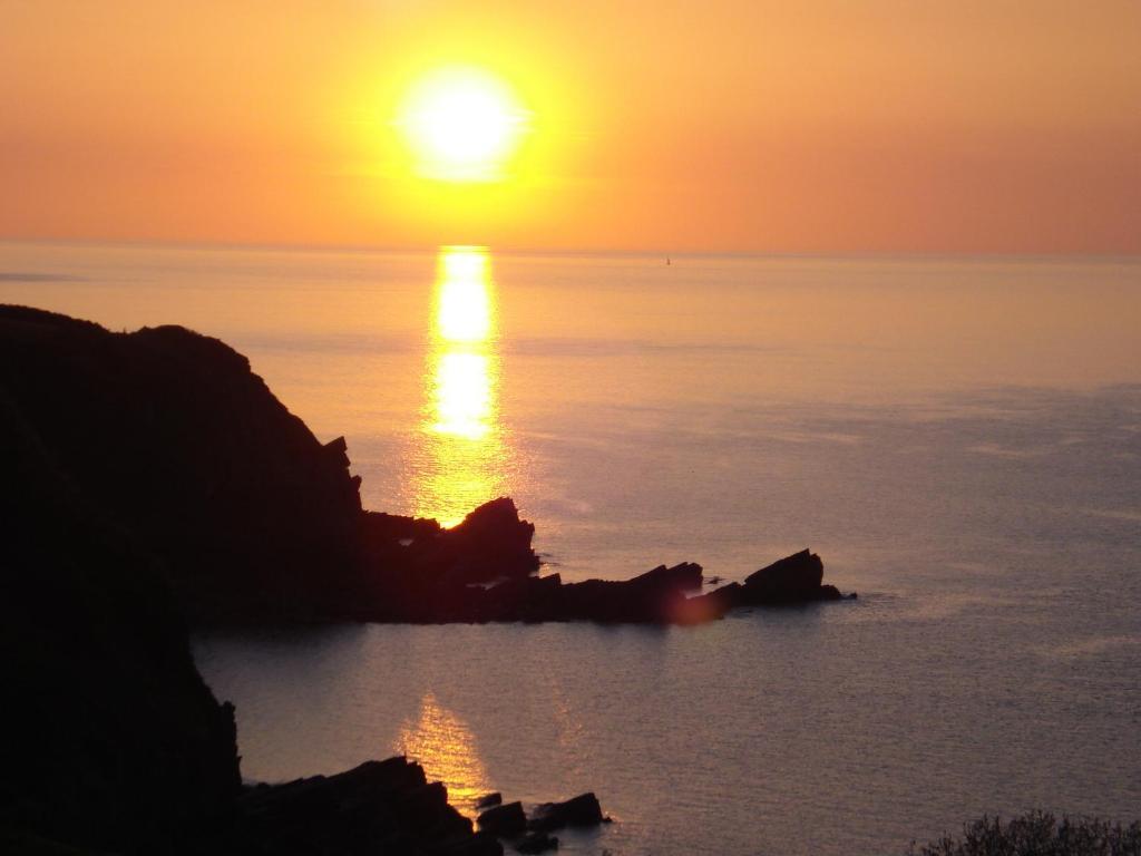 Croft House B&B Lynton Bagian luar foto